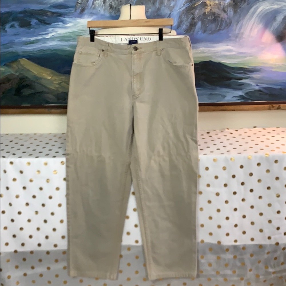 NWOT lands end pants size 36